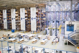 Warehouse : entrepot et transtockeur
