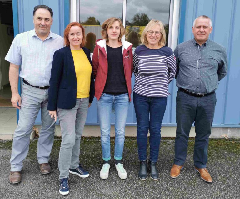 L’équipe projet Aegilops : Patrice MONNIER, Céline Gitton, Lucille Gratecap, Emmanuelle Moan et Marc Bonfils